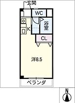 メゾンアミィ  ｜ 岐阜県関市平賀町7丁目（賃貸アパート1R・2階・23.70㎡） その2