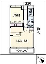 来夢ガーデン  ｜ 岐阜県岐阜市岩田東3丁目（賃貸マンション1LDK・2階・49.58㎡） その2