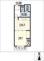 メゾン・アンジュ  ｜ 岐阜県岐阜市長森本町2丁目（賃貸マンション1DK・1階・32.55㎡） その2