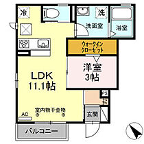 セジュール芝　アネックス 102 ｜ 岐阜県岐阜市芋島4丁目22番6号（賃貸アパート1LDK・1階・36.14㎡） その2