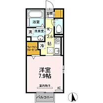 D-house久保 101 ｜ 岐阜県羽島郡岐南町八剣4丁目65番（賃貸アパート1K・1階・30.27㎡） その2