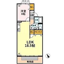 セジュール芝　D棟 102 ｜ 岐阜県岐阜市芋島4丁目23番10号（賃貸アパート1LDK・1階・55.11㎡） その2