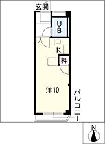 ロイヤルＧＩＮＡＮ  ｜ 岐阜県羽島郡岐南町徳田西2丁目（賃貸マンション1R・1階・24.00㎡） その2