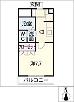 レシェンテV  ｜ 岐阜県岐阜市琴塚2丁目（賃貸マンション1K・2階・24.75㎡） その2