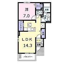 リ　ミエル 102 ｜ 岐阜県羽島郡笠松町円城寺字川田313番地（賃貸アパート1LDK・1階・49.91㎡） その2