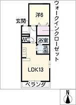 リヴァシティ旦島  ｜ 岐阜県岐阜市旦島4丁目（賃貸マンション1LDK・2階・47.77㎡） その2