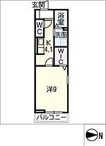 Ｄ－ｒｏｏｍ　Ｐｒｅｍｉｕｍ  ｜ 岐阜県岐阜市折立（賃貸アパート1K・1階・32.38㎡） その2