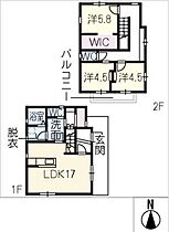 イングリッシュガーデン太郎丸  ｜ 岐阜県岐阜市太郎丸野田（賃貸一戸建3LDK・2階・94.00㎡） その2