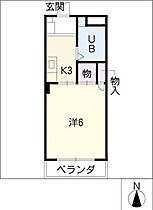 カレッジハウス大垣  ｜ 岐阜県大垣市領家町1丁目（賃貸マンション1K・2階・17.00㎡） その2