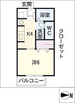 サンビレッジ大垣ＤＥ  ｜ 岐阜県大垣市領家町3丁目（賃貸アパート1K・1階・23.77㎡） その2