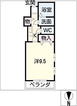 ｉＭＡＧＥ  ｜ 岐阜県大垣市高屋町2丁目（賃貸マンション1K・4階・28.05㎡） その2