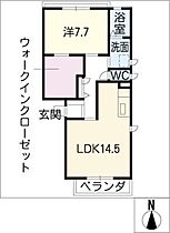 ベレオ花園  ｜ 岐阜県大垣市花園町6丁目（賃貸マンション1LDK・1階・57.88㎡） その2