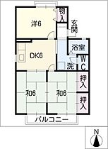 セジュールイイヌマ  ｜ 岐阜県各務原市蘇原新栄町3丁目（賃貸アパート3DK・2階・53.00㎡） その2