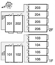 レオパレスＩＮＮ　オオタ 104 ｜ 岐阜県美濃加茂市太田町464-17（賃貸アパート1K・1階・20.14㎡） その9