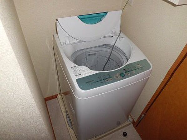 画像9:洗濯機付。