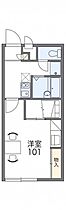 レオパレスＷＥＳＴ　ＣＯＵＲＴ 108 ｜ 岐阜県可児市今渡字鳴子2402-3（賃貸アパート1K・1階・22.70㎡） その2