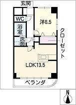 ウィルコートII  ｜ 岐阜県可児市川合（賃貸マンション1LDK・3階・44.39㎡） その2