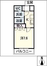 ハイムチアーズ  ｜ 岐阜県可児郡御嵩町御嵩（賃貸アパート1K・2階・26.25㎡） その2