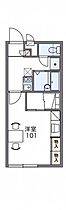 レオパレスＭＩＡ 101 ｜ 岐阜県可児市東帷子1111-16-1（賃貸アパート1K・1階・23.18㎡） その2