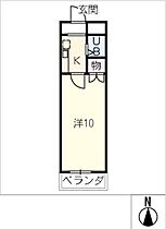 リプレイス牧野  ｜ 岐阜県美濃加茂市牧野（賃貸マンション1K・4階・25.51㎡） その2