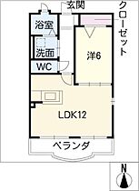 ムーンライトヒルズ  ｜ 岐阜県美濃加茂市山之上町（賃貸マンション1LDK・3階・40.80㎡） その2