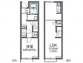 レオネクスト帷子 101 ｜ 岐阜県可児市長坂8丁目20（賃貸アパート1LDK・1階・46.94㎡） その2