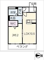 アメイジングパレスＨ  ｜ 岐阜県美濃加茂市中部台7丁目（賃貸マンション1LDK・1階・40.49㎡） その2