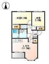 ルミナス　コート　i  ｜ 岐阜県可児市下切（賃貸アパート2LDK・2階・54.33㎡） その8