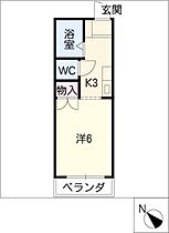 シャンポール森山  ｜ 岐阜県美濃加茂市森山町4丁目（賃貸マンション1K・2階・19.00㎡） その2