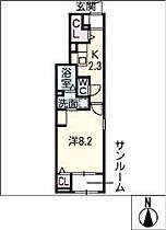 エスカーザ 101 ｜ 岐阜県可児市下恵土字豊田5349番地（賃貸アパート1K・1階・35.00㎡） その2