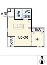 翔Ｍｉｎｏｋａｍｏ  ｜ 岐阜県美濃加茂市太田町（賃貸マンション1LDK・4階・29.12㎡） その2