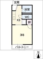 かんとりーメゾン  ｜ 愛知県名古屋市緑区大清水5丁目（賃貸アパート1K・2階・25.10㎡） その2