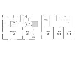 北見市留辺蘂町旭3区　中古住宅　id2455