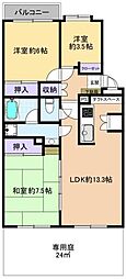 間取図画像 3LDK