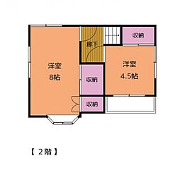 いすみ市長志　木造2階建て中古住宅 9LDKの間取り