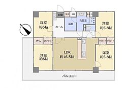 間取図画像 4LDK