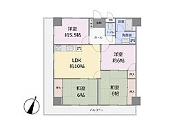 グランピア博多東 4LDKの間取図画像