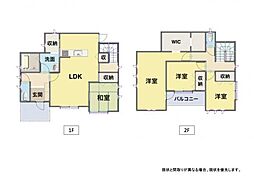 姶良市西餅田54番地11 4SLDKの間取り