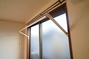 ☆室内で洗濯物を干すことができる　お部屋で安心★