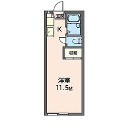 間取図画像 ワンルーム