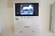 録画機能付きＴＶモニターホン完備です♪