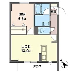 GRANSTAGE 1LDKの間取図画像