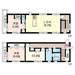 間取図画像 2SLDK