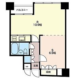 グランドメゾン本郷参丁目 ワンルームの間取図画像
