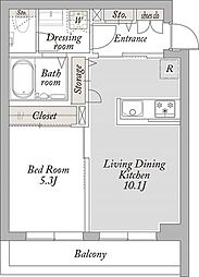 セタガヤロジ 1LDKの間取図画像
