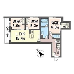 間取図画像 3LDK