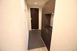 シューズボックス付きの玄関♪