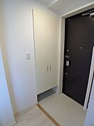 収納力のあるシューズクローゼット