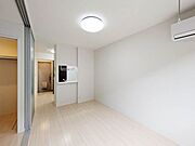 9．1帖のリビングです。対面キッチン間取りのお部屋です。
