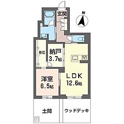間取図画像 1SLDK